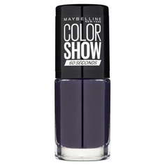 Лак для ногтей Maybelline Color Show 330 Manhattan Midnight 1 мл синий, Maybelline New York