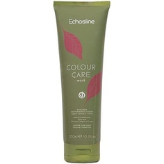 Маска для поддержания цвета окрашенных и обработанных волос Color Care 300 мл, Echosline