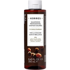 Шампунь с аргановым маслом для очищения и ухода за окрашенными волосами 250мл, Korres