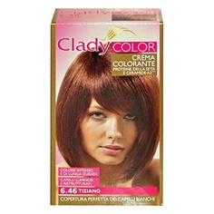Крем-краска для волос перманентная окислительная № 6.46 Тициан, Clady