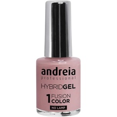 Профессиональный гибридный гель-лак для ногтей Андрея Fusion Color H12 Natural Nude Tan - Shades Of Nudes - Мягкие оттенки, Andreia
