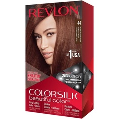 Стойкая краска для волос Colorsilk Medium Red Brown 44 1 шт., Revlon