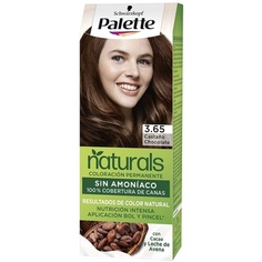 Краска для волос Натуральный Шоколадно-коричневый оттенок 3.65, Palette
