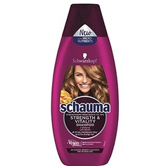 Шампунь «Сила и жизненная сила» для тонких и ломких волос 400мл, Schauma