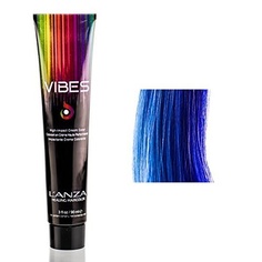 Lanza Vibes Лечебная краска для волос Синяя 3 унции от Lanza Healing Haircare, L&apos;Anza L'anza