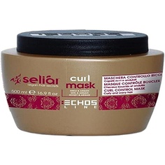 Маска Seliar для контроля завитков с медом и аргановым маслом 500мл, Echosline