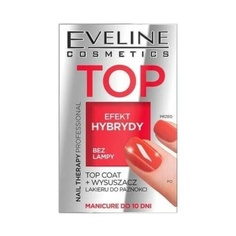 Eveline Nail Therapy Верхнее покрытие и сушилка для лака для ногтей 5 мл, Eveline Cosmetics