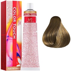 Краска для волос Color Touch Pure Naturals без аммиака 6.0, 60 мл, Wella