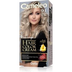 Перманентная крем-краска для волос Ultimate Ash Blonde Интенсивный цвет и защита 5 масел + кислоты Omega Plus Профессиональная роскошная краска для волос, Cameleo