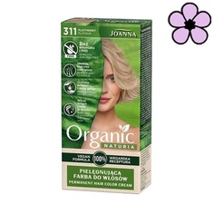 Органическая перманентная краска для волос Naturia без аммиака/PPD #311 Платиновый блондин, Joanna