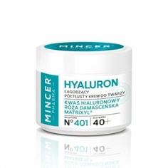 Mincer Pharma Hyaluron Успокаивающий полужирный крем для лица, Elfa Pharm