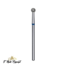 Сверла для ногтей Pro Diamond с шариком, синие, 3,5 мм, Staleks Сталекс