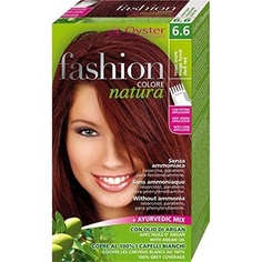 Модная натуральная краска для волос Rosso Scuro 6.6, Oyster Cosmetics Spa