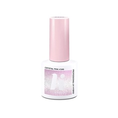 #349 Лак для ногтей Кристалл Розовый 5мл, Hi Hybrid