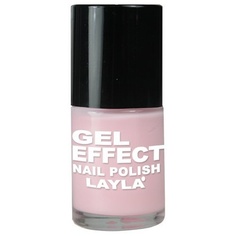 Лак для ногтей с гелевым эффектом Pinky Doll 0,01л, Layla Cosmetics