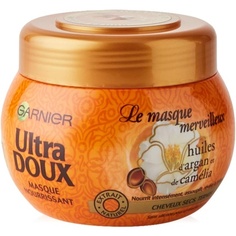 Маска для сухих волос Ultra Doux с аргановым маслом и камелией, 300 мл, Garnier