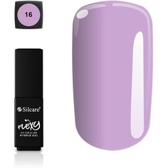 Полуперманентный УФ-гель для ногтей Flexi № 16, интенсивный фиолетовый цвет, Silcare