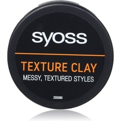 Текстурная глина для укладки волос Матовый тон для волос 100 мл, Syoss
