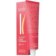 Натуральная коричневая краска для волос Extra Coverage 4/07, 60 мл, Londa Professional