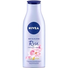 Лосьон для тела с аргановым маслом роза и 200 г, Nivea