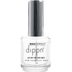 Матовое верхнее покрытие Dippn&apos; Air Dry, Nail Perfect