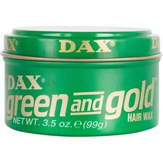 Воск, зеленый и золотой 99 г, Dax