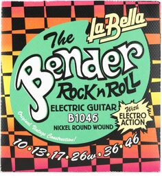 Струны для электрогитары La Bella B1046 Bender — .010 — .046 обычные