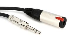 Балансный патч-кабель Pro Co BPBQBQF-5 Excellines — 1/4 дюйма TRS «мама» на 1/4 дюйма «папа» — 5 футов