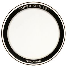 Пластик Aquarian Super Kick 10 Clear для бас-барабанов — 24 дюйма