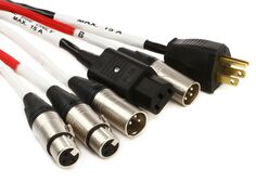Pro Co Siamese Twin EC2 Dual XLR Audio + силовой кабель Edison — IEC — 50 футов