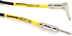 Pro Co EVEGCL15 Прямой и угловой инструментальный соединительный кабель с проводом Evolution Wire — 15 футов