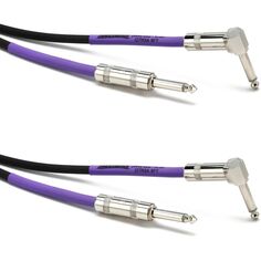 Pro Co EGL-5 Excellines Инструментальный кабель с прямым и прямым углом (2 шт.) — 5 футов