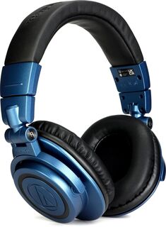 Audio-Technica ATH-M50xBT2DS Bluetooth-наушники закрытого типа — Deep Sea Blue, ограниченная серия