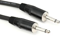 Акустический кабель Hosa SKJ-425 Pro — от 1/4 дюйма TS до 1/4 дюйма TS — 25 футов