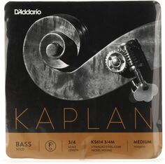 D&apos;Addario KS614 Kaplan Solo Контрабас F# Струна - масштаб 3/4 D'addario