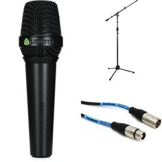 Динамический вокальный микрофон Lewitt MTP 550 DM с подставкой и кабелем