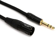Warm Audio Prem-XLRm-TRSm-3&apos; Кабель Premier Gold XLR Male — TRS Male — 3 фута