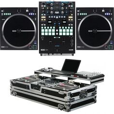 Комплект 2-канального DJ-микшера Rane Seventy и контроллера проигрывателя Dual Twelve MKII в футляре-гробу