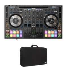 4-канальный DJ-контроллер Reloop Mixon 8 Pro в кейсе