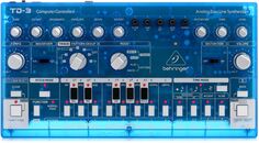 Аналоговый синтезатор басовой линии Behringer TD-3-BB — голубой