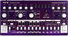 Аналоговый синтезатор басовой линии Behringer TD-3-GP — фиолетовый