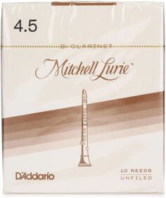 D&apos;Addario RML10BCL Трость для кларнета Mitchell Lurie Bb — 4,5 (10 шт. в упаковке) D'addario