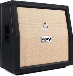 Оранжевый PPC412-ABK — угловой шкаф 4x12 дюймов, 240 Вт — черный Orange