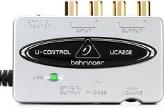 USB-аудиоинтерфейс Behringer U-Control UCA202