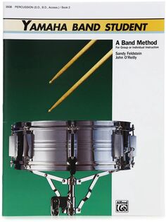 Студент группы Альфреда Ямахи - Книга 2, Перкуссия на барабанах Yamaha