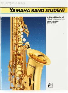 Студент оркестра Альфреда Ямахи - Книга 2, Баритон-саксофон Yamaha