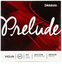 Набор струн для скрипки D&apos;Addario J810 Prelude - размер 3/4 D'addario