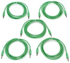 Патч-кабель Eurorack Black Market, 5 шт., 150 см, зеленый