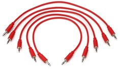 Патч-кабель Eurorack для черного рынка, 5 шт., 25 см, красный Black Market