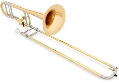 XO 1236RL-T Профессиональный тромбон с насадкой F — прозрачный лак, с клапаном Thru-Flo